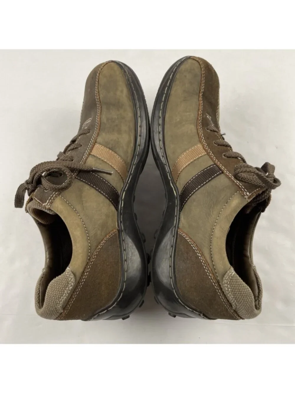 SKECHERS Diameter Oxford Shoes Men’s 10.5 Brown Suede Casual Comfort Lace Up